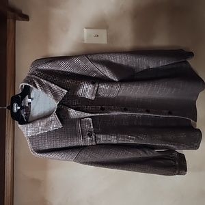 White Birch Button Jacket